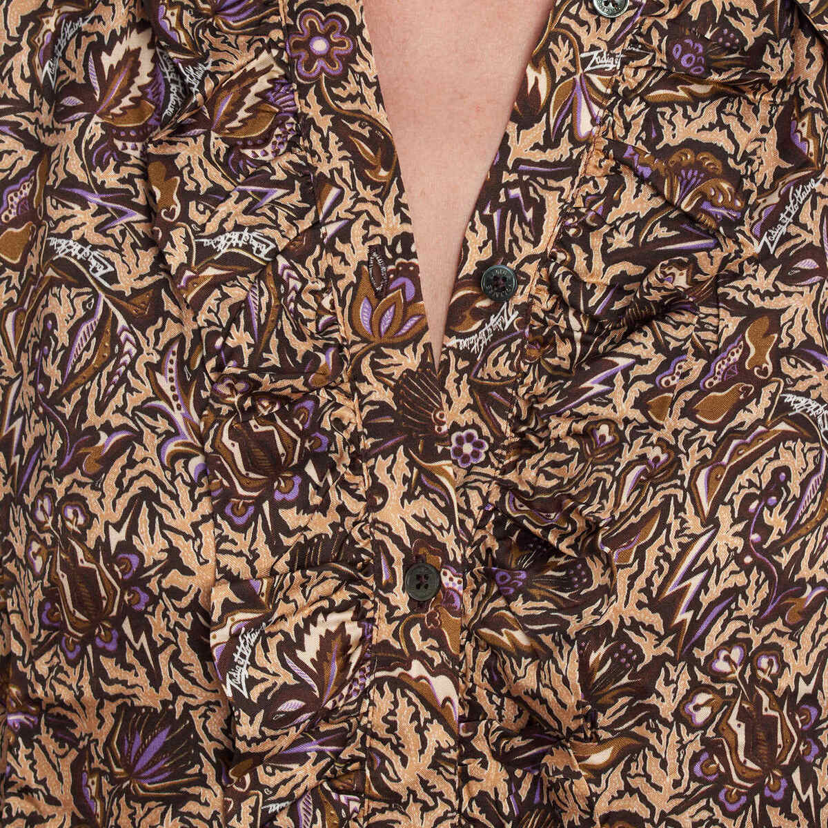 Women's Shirts Zadig & Voltaire Brown