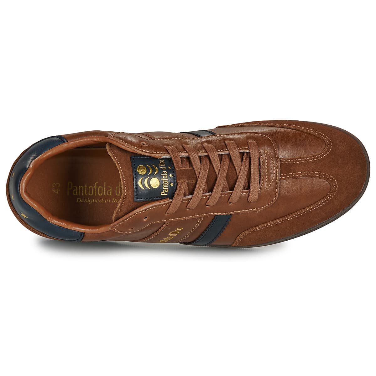 Men's Sneakers Pantofola d'Oro Brown