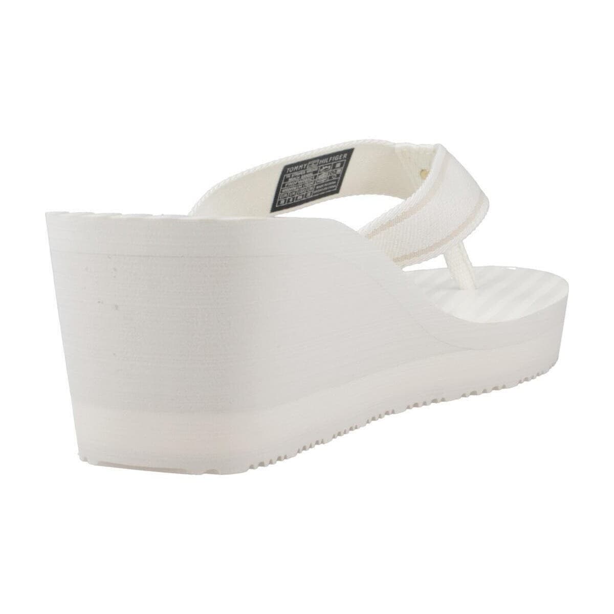 Women's Flip Flops Tommy Hilfiger White