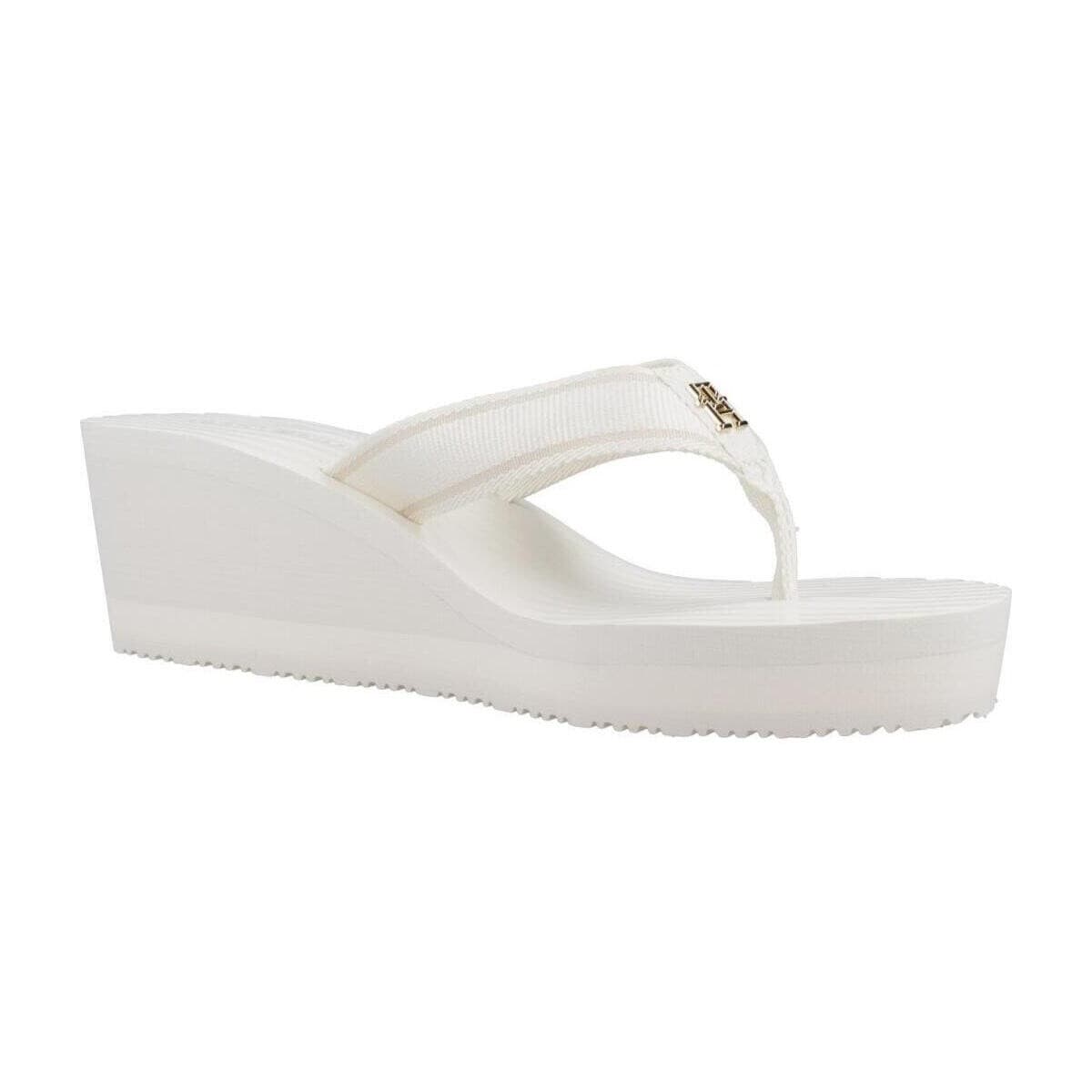 Women's Flip Flops Tommy Hilfiger White