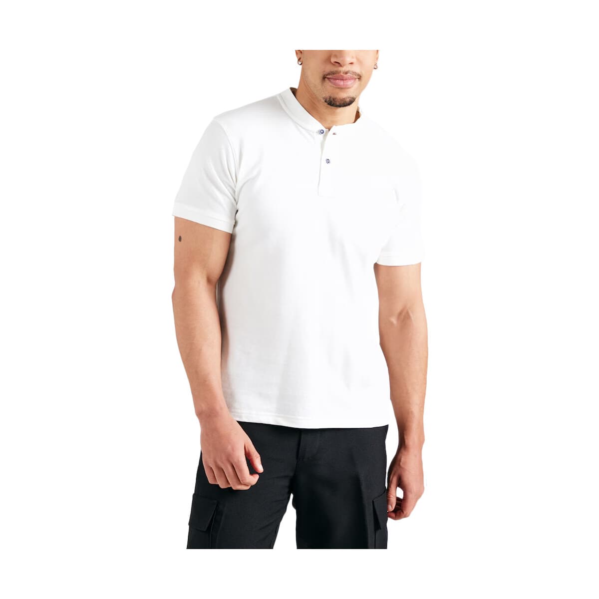 Πόλο με κοντά μανίκια Blend Of America BHERIC MAO COLLAR POLO T-SHIRT MEN