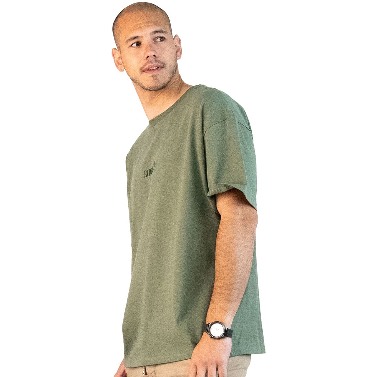 T-shirt με κοντά μανίκια Superb 1982 3900-WHITE