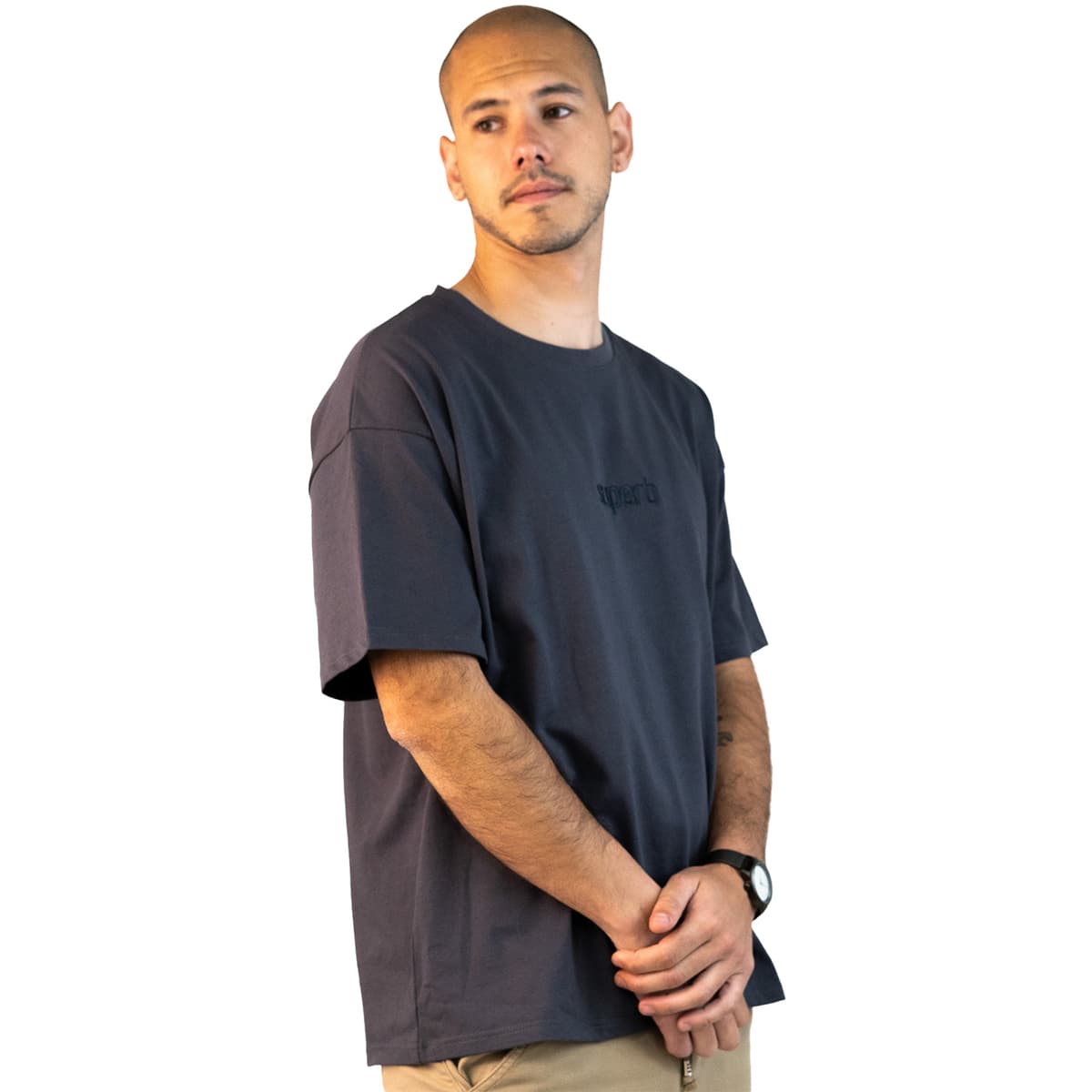 T-shirt με κοντά μανίκια Superb 1982 3900-WHITE