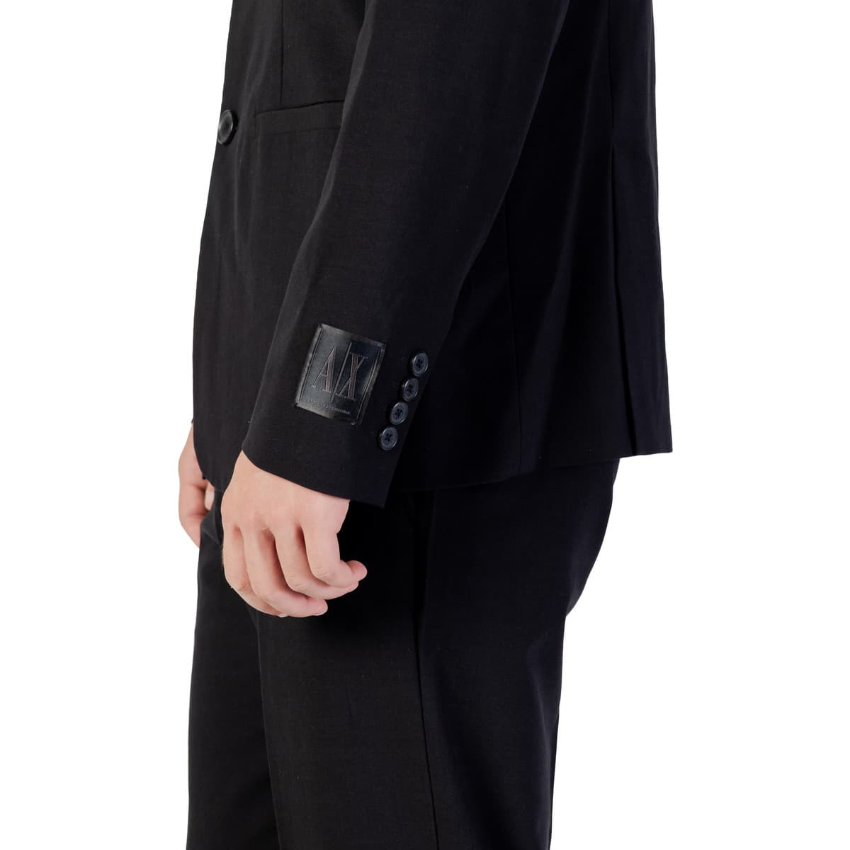 Men's Blazers EAX Black