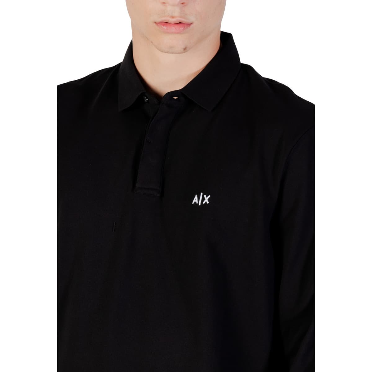 Men's Polo Shirts EAX Black