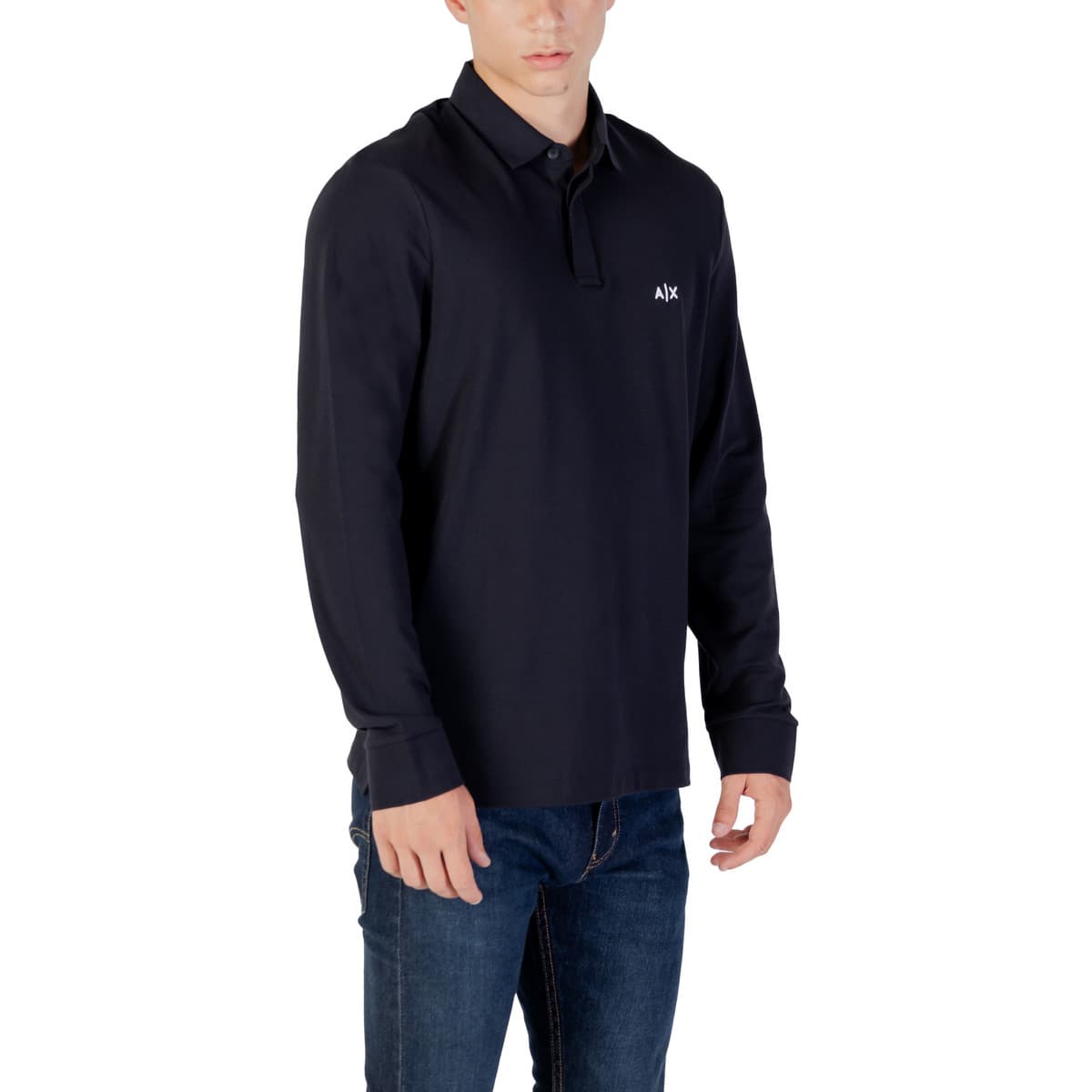 Men's Polo Shirts EAX Blue
