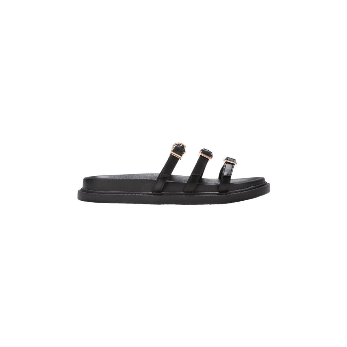 Women's Flip Flops La Modeuse Black