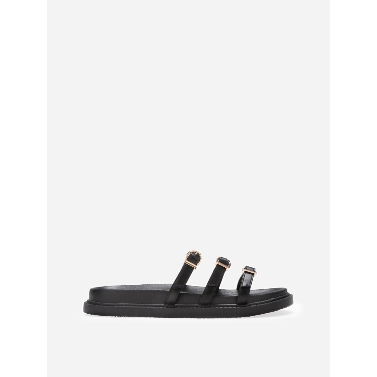 Women's Flip Flops La Modeuse Black