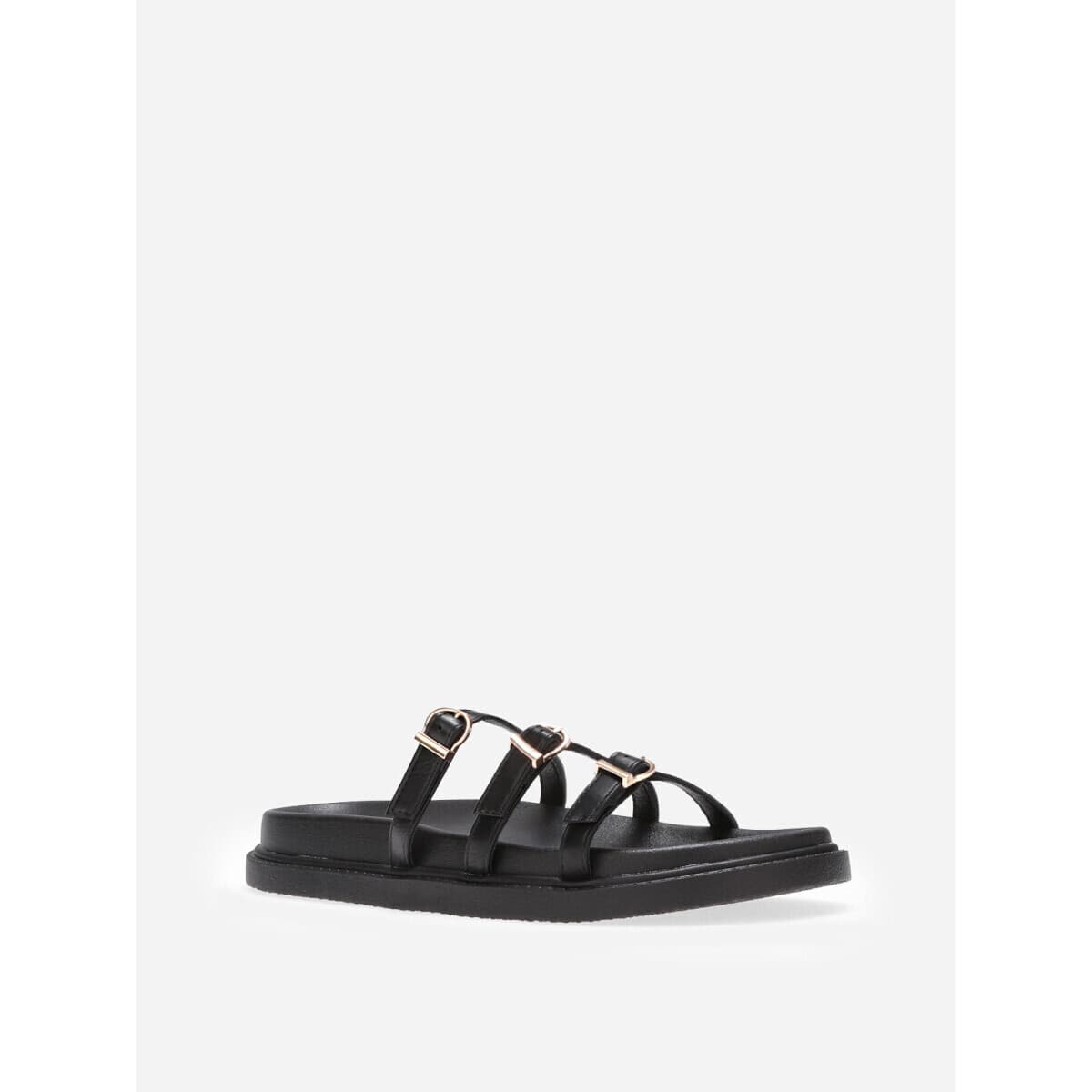 Women's Flip Flops La Modeuse Black