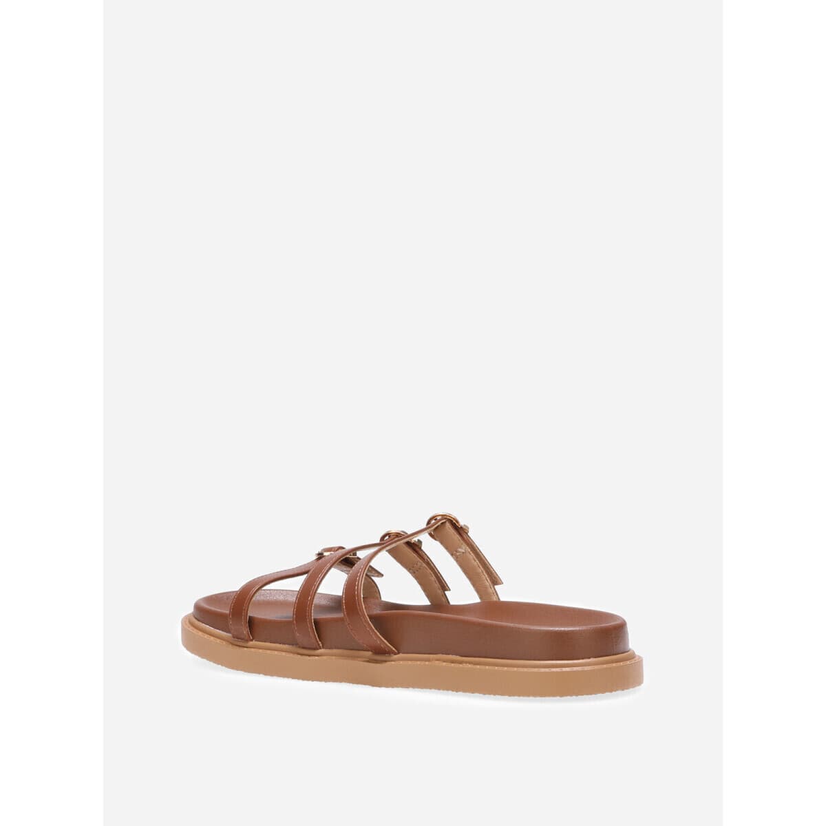 Women's Flip Flops La Modeuse Brown