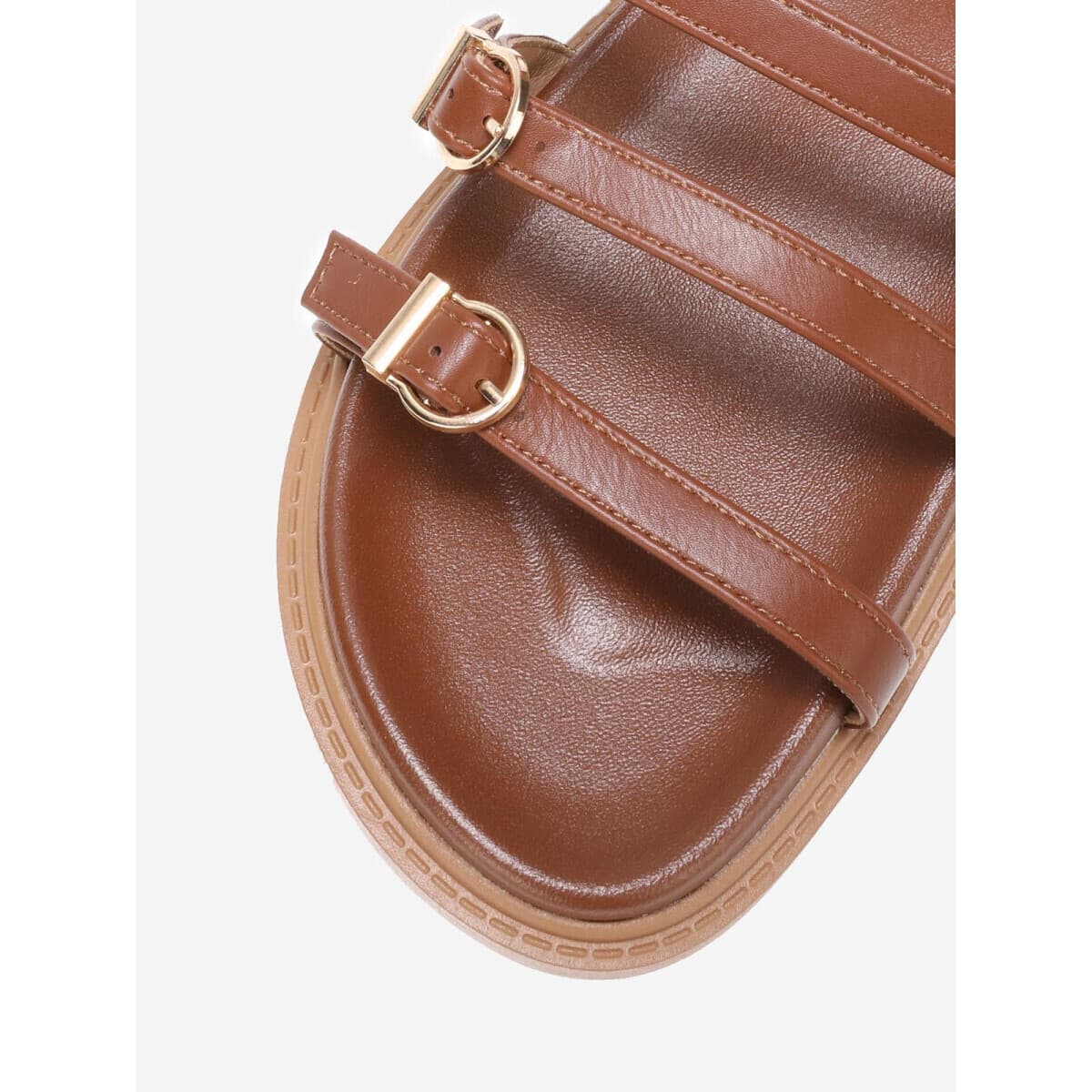 Women's Flip Flops La Modeuse Brown