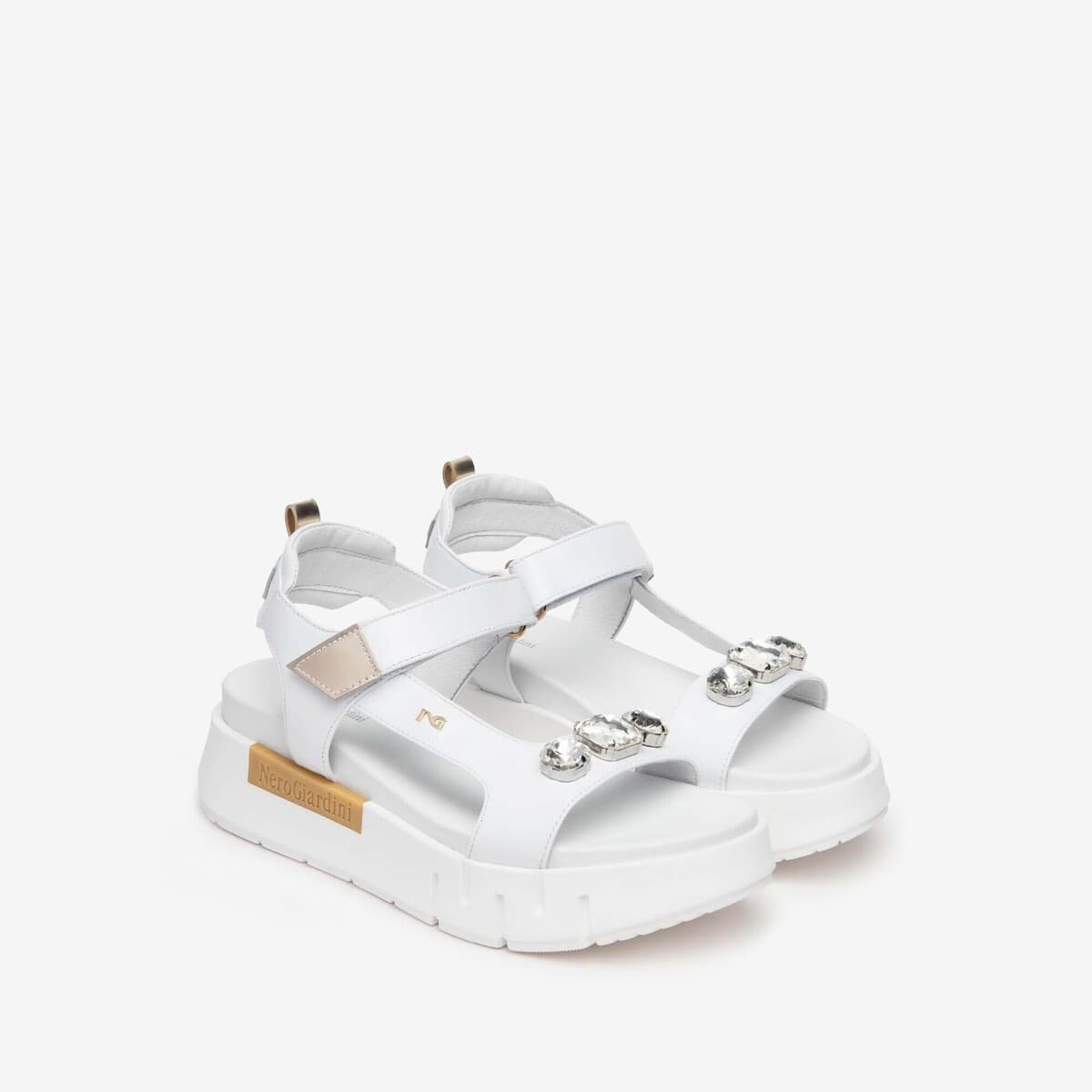 Women's Platforms NeroGiardini White