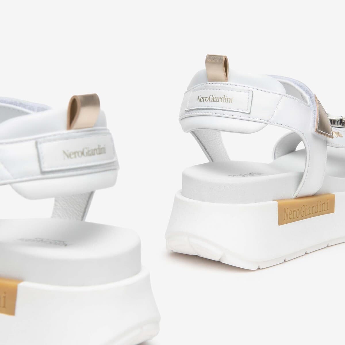 Women's Platforms NeroGiardini White