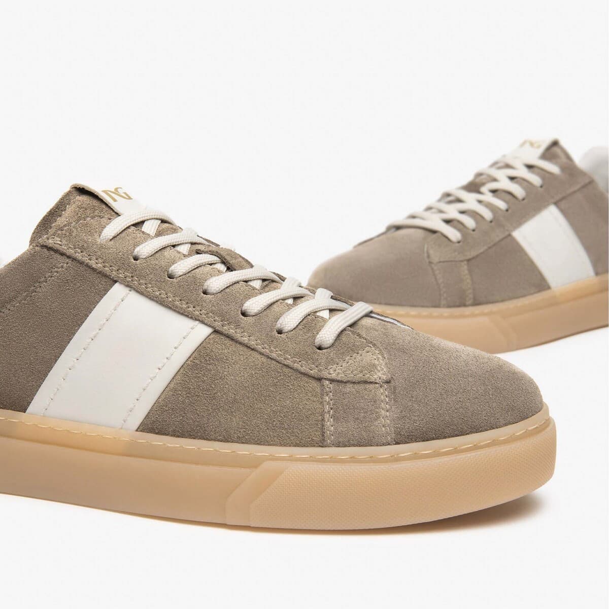 Men's Sneakers NeroGiardini Brown