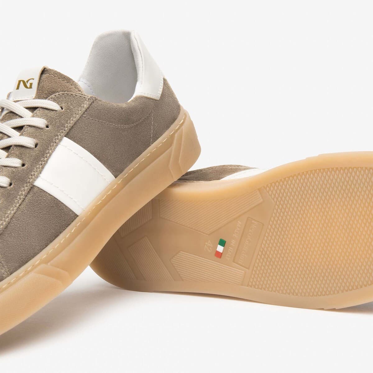 Men's Sneakers NeroGiardini Brown