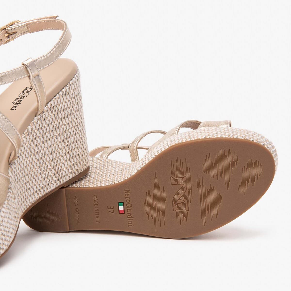 Women's Sandals NeroGiardini Silver