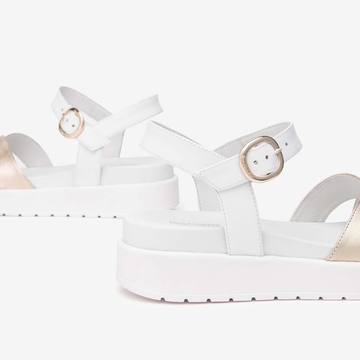 Women's Platforms NeroGiardini Silver