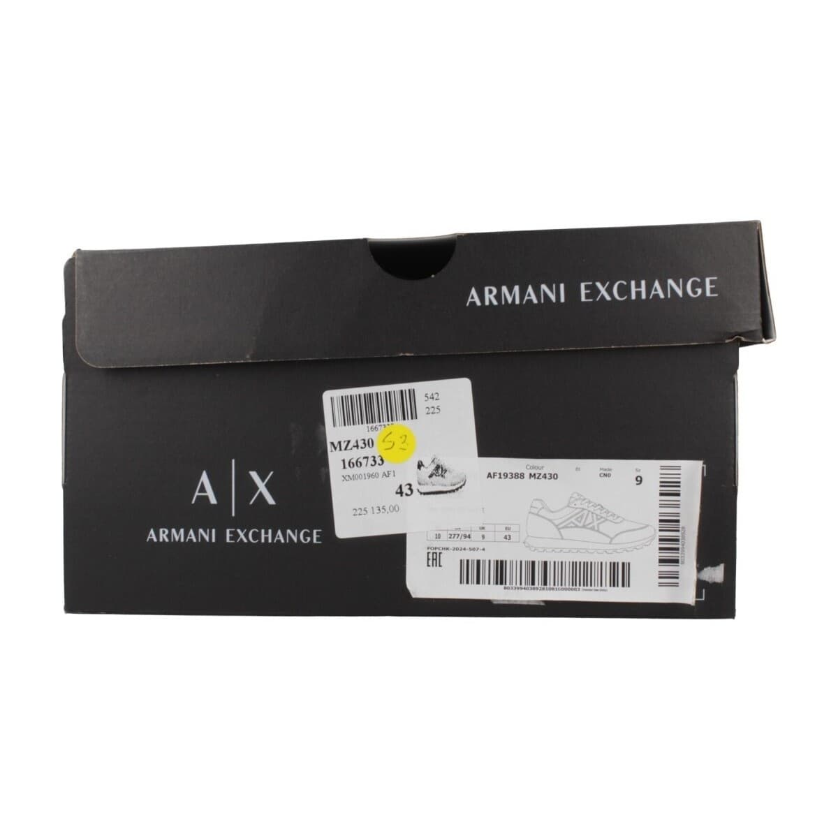 Men's Sneakers EAX Gray