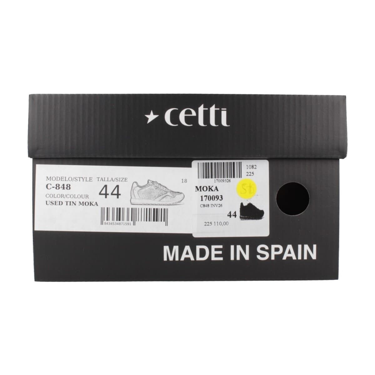 Men's Sneakers Cetti Brown