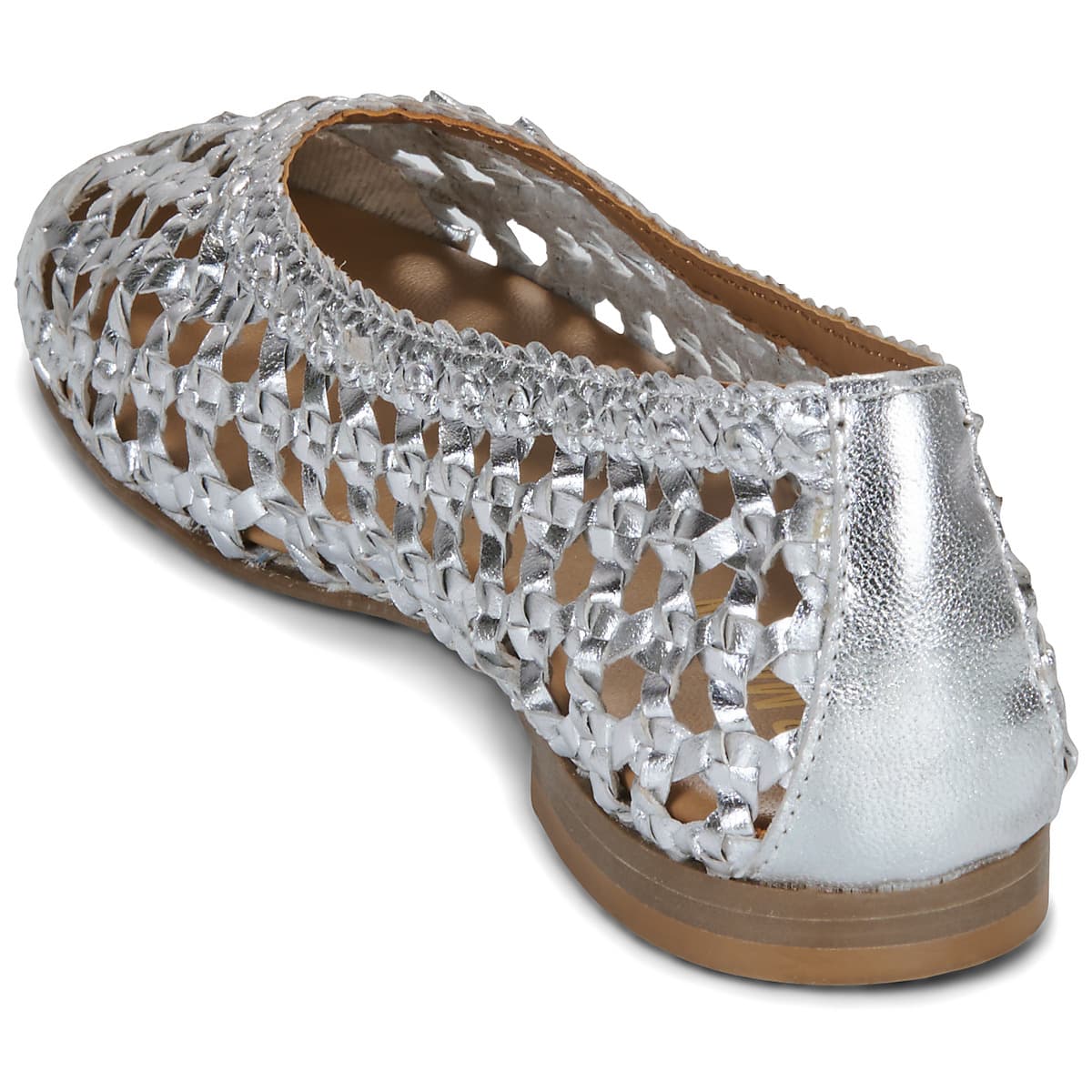Women's Ballet Flats JB Martin Silver