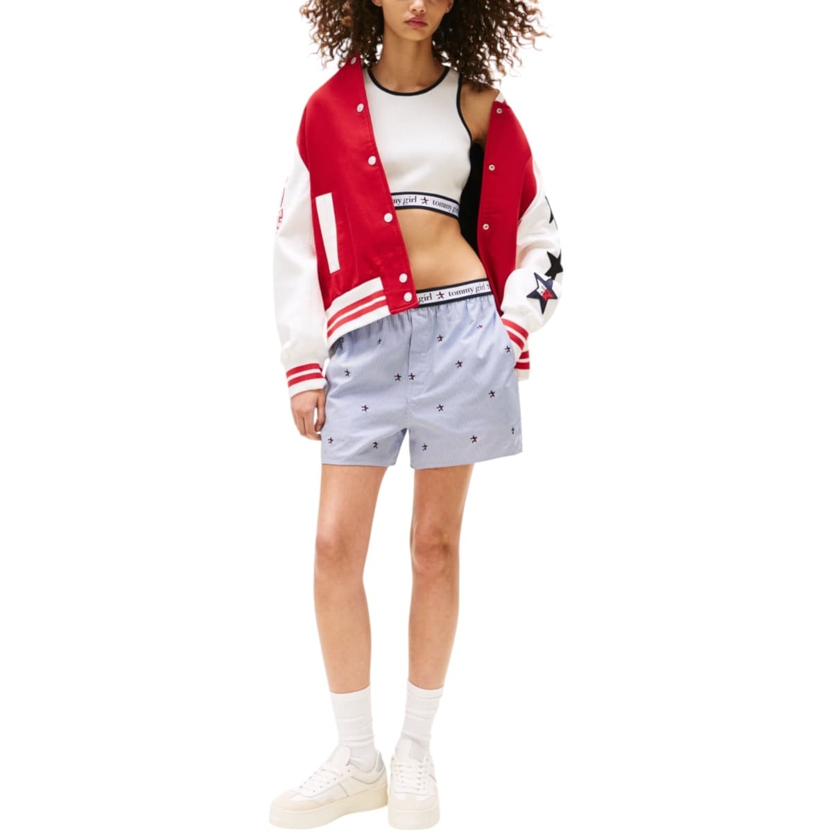 Women's T-Shirts Tommy Hilfiger White