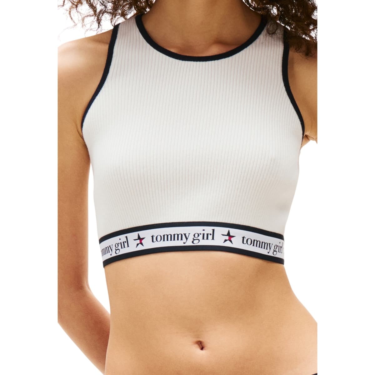 Women's T-Shirts Tommy Hilfiger White