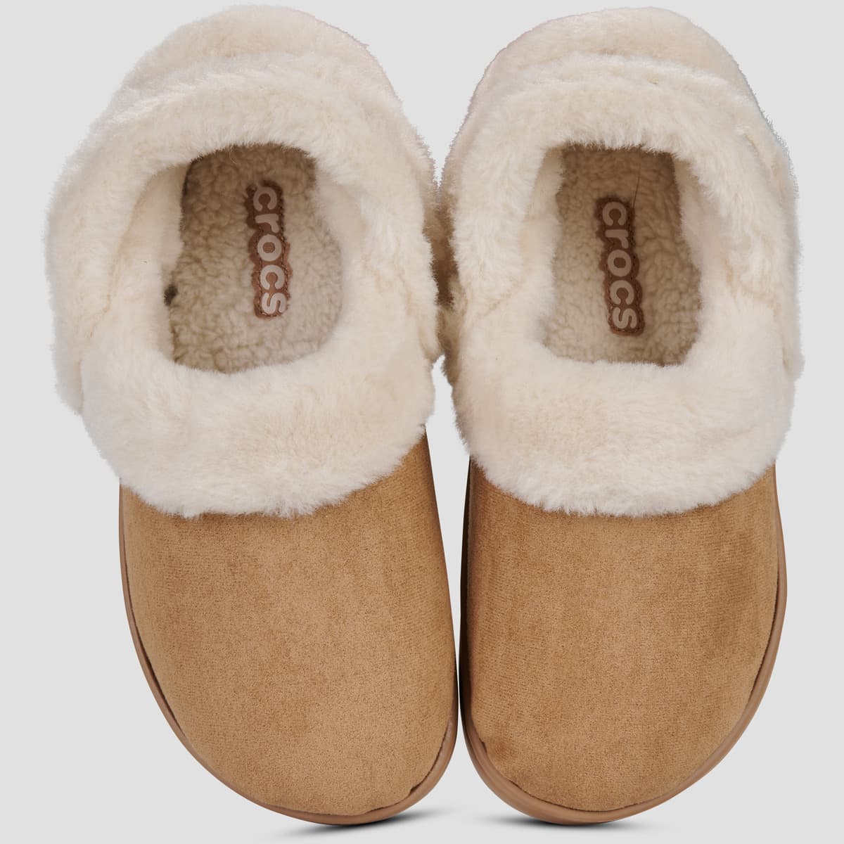 Women's House Slippers Crocs Brown