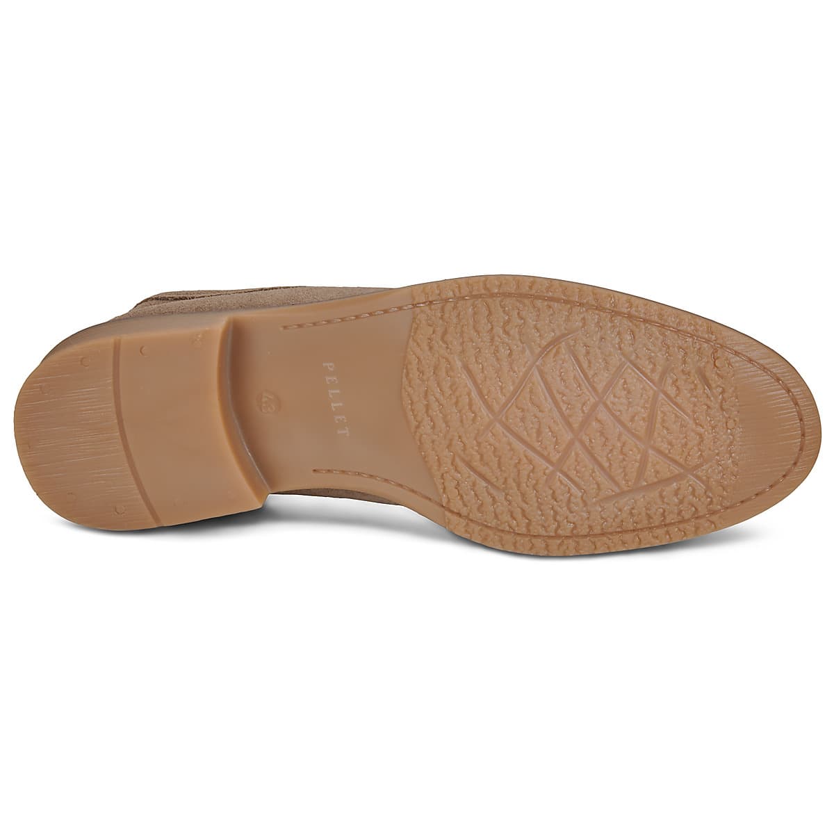 Men's Derby Shoes Pellet Beige