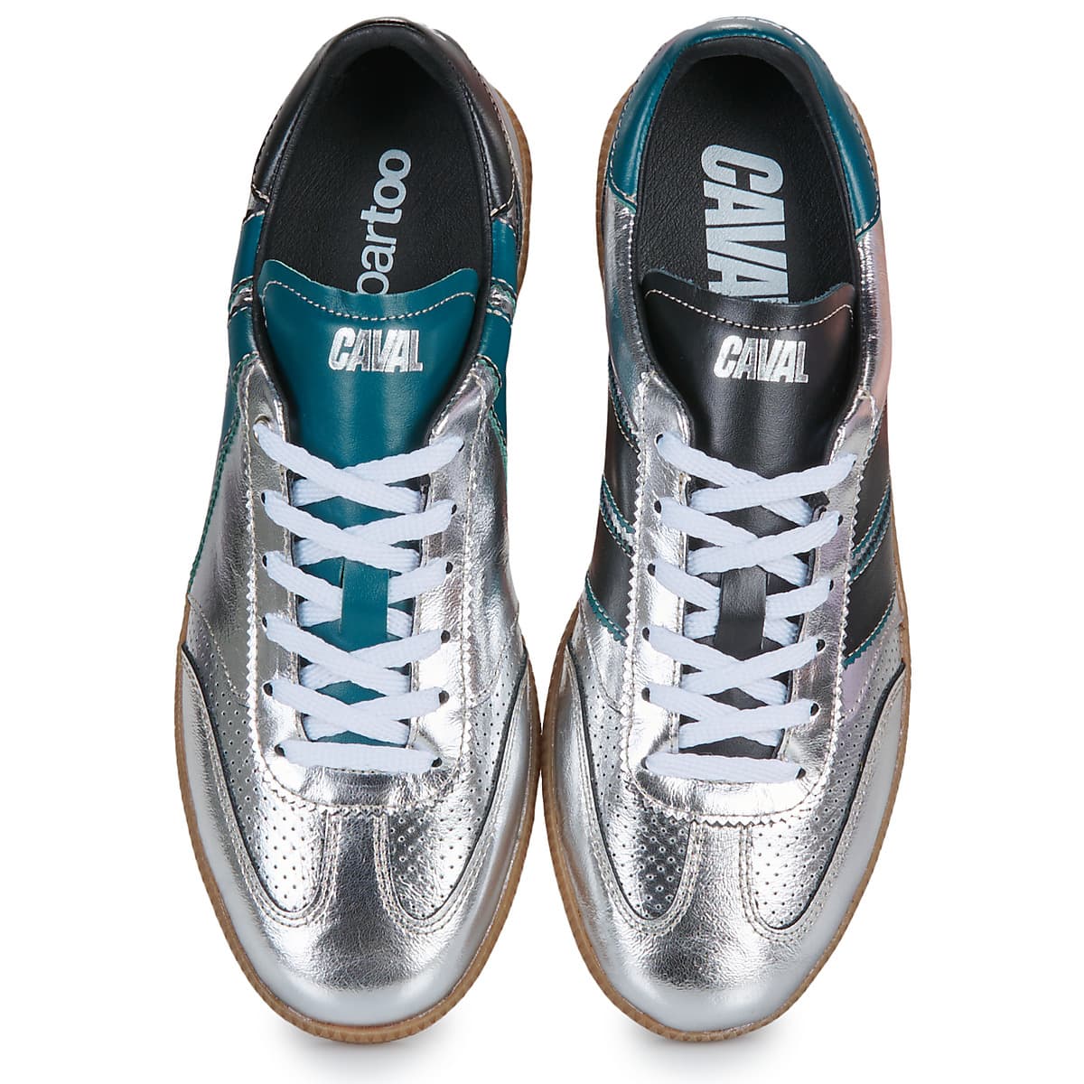 Men's Sneakers Caval Silver