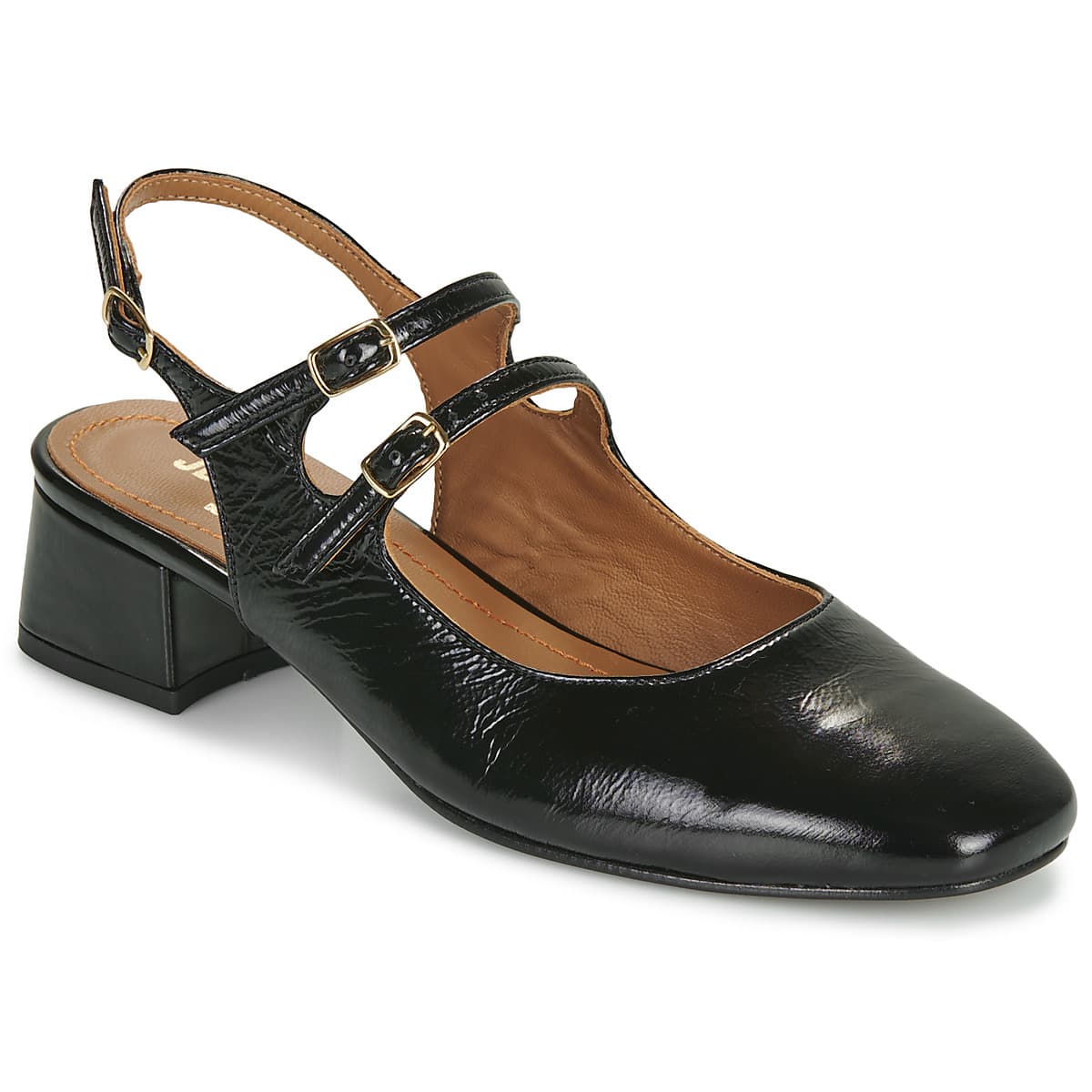 Women's Ballet Flats JB Martin Black