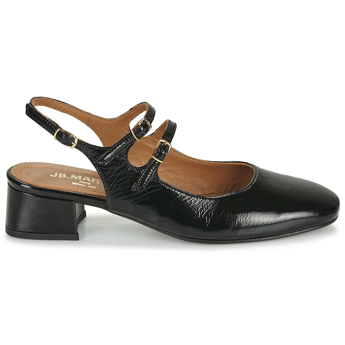 Women's Ballet Flats JB Martin Black