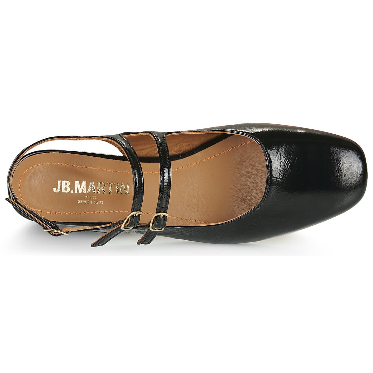 Women's Ballet Flats JB Martin Black