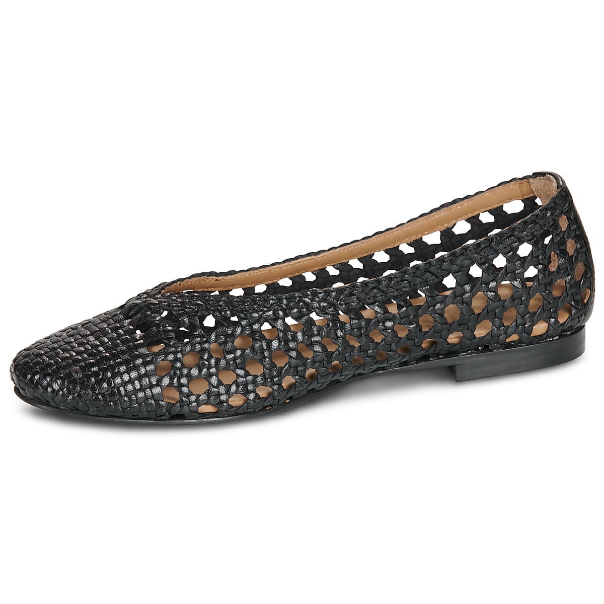 Women's Ballet Flats JB Martin Black