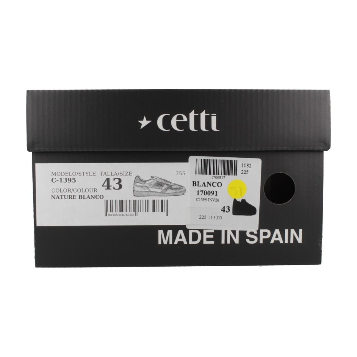 Men's Sneakers Cetti White