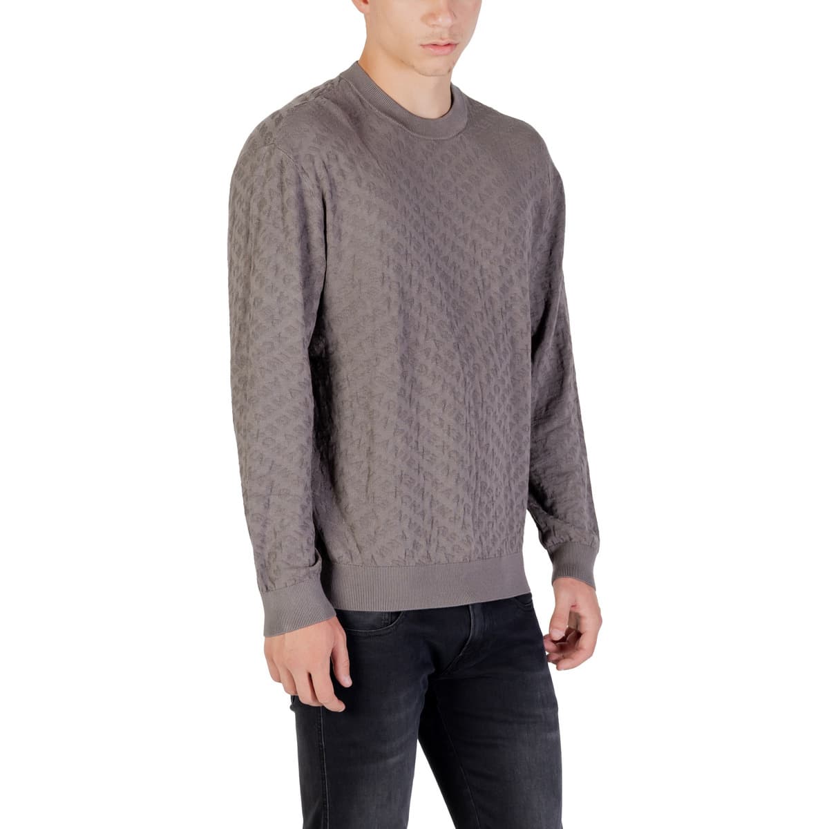 Men's Sweaters EAX Gray