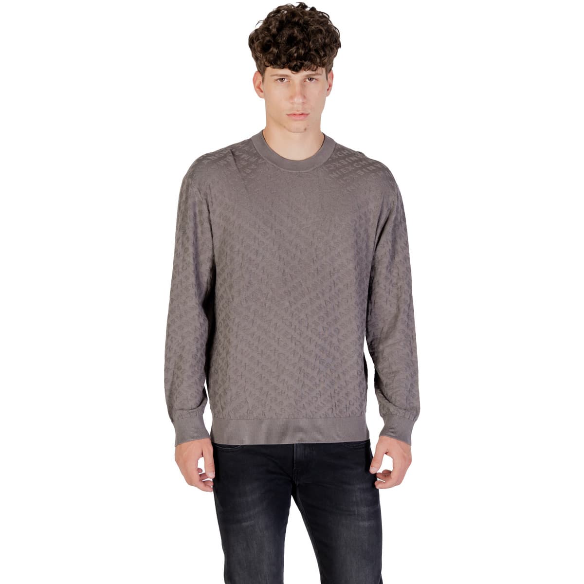 Men's Sweaters EAX Gray