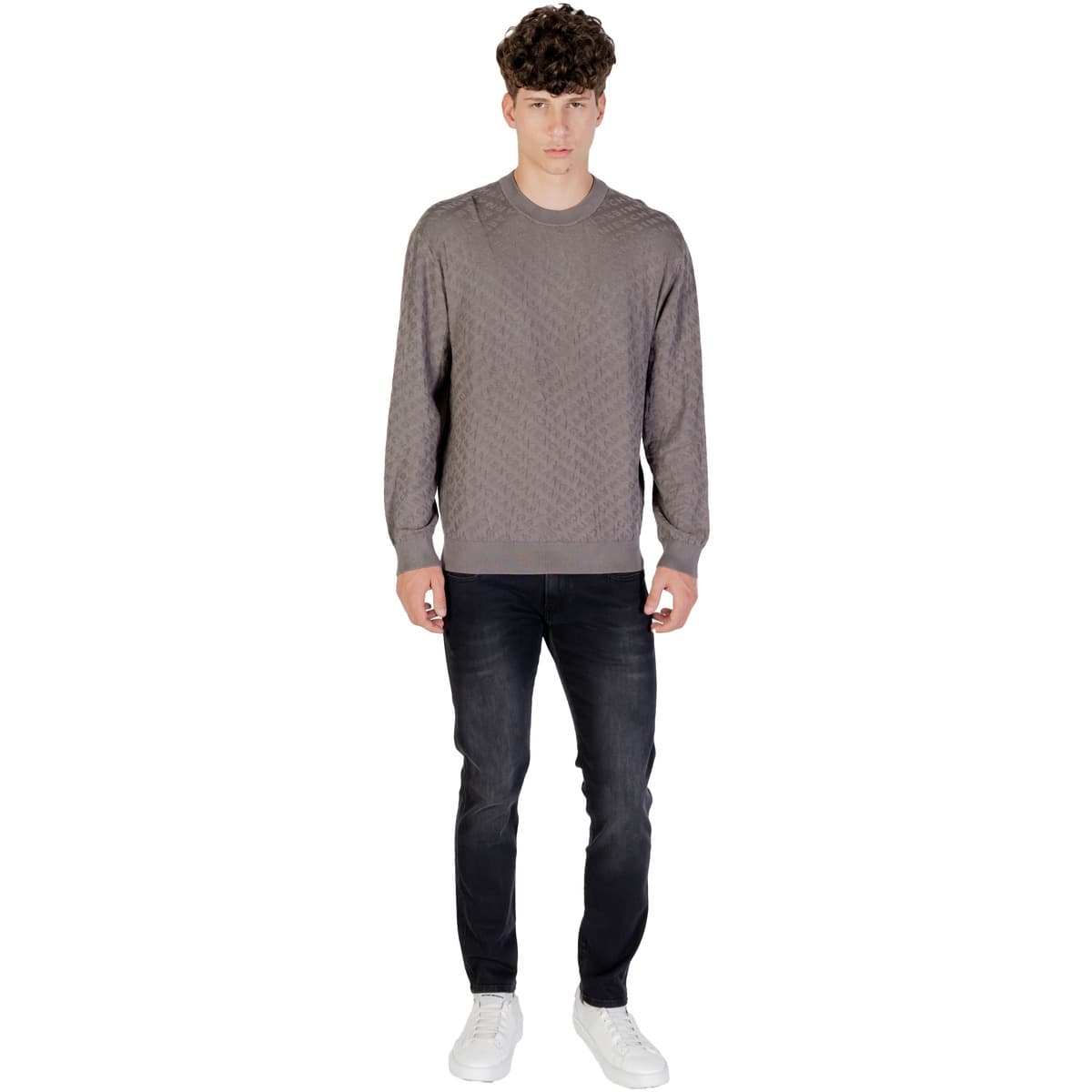 Men's Sweaters EAX Gray