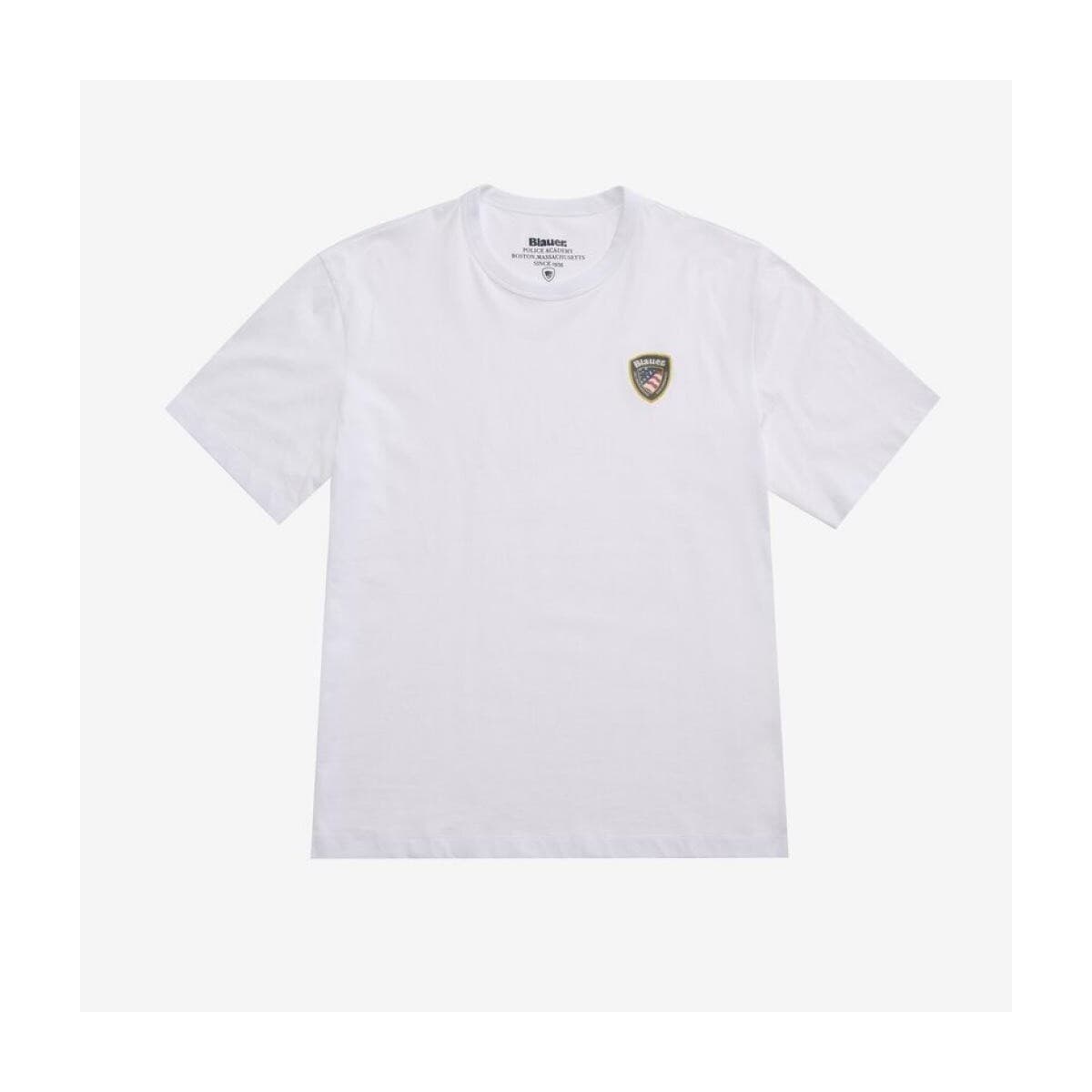 Men's T-Shirts Blauer White