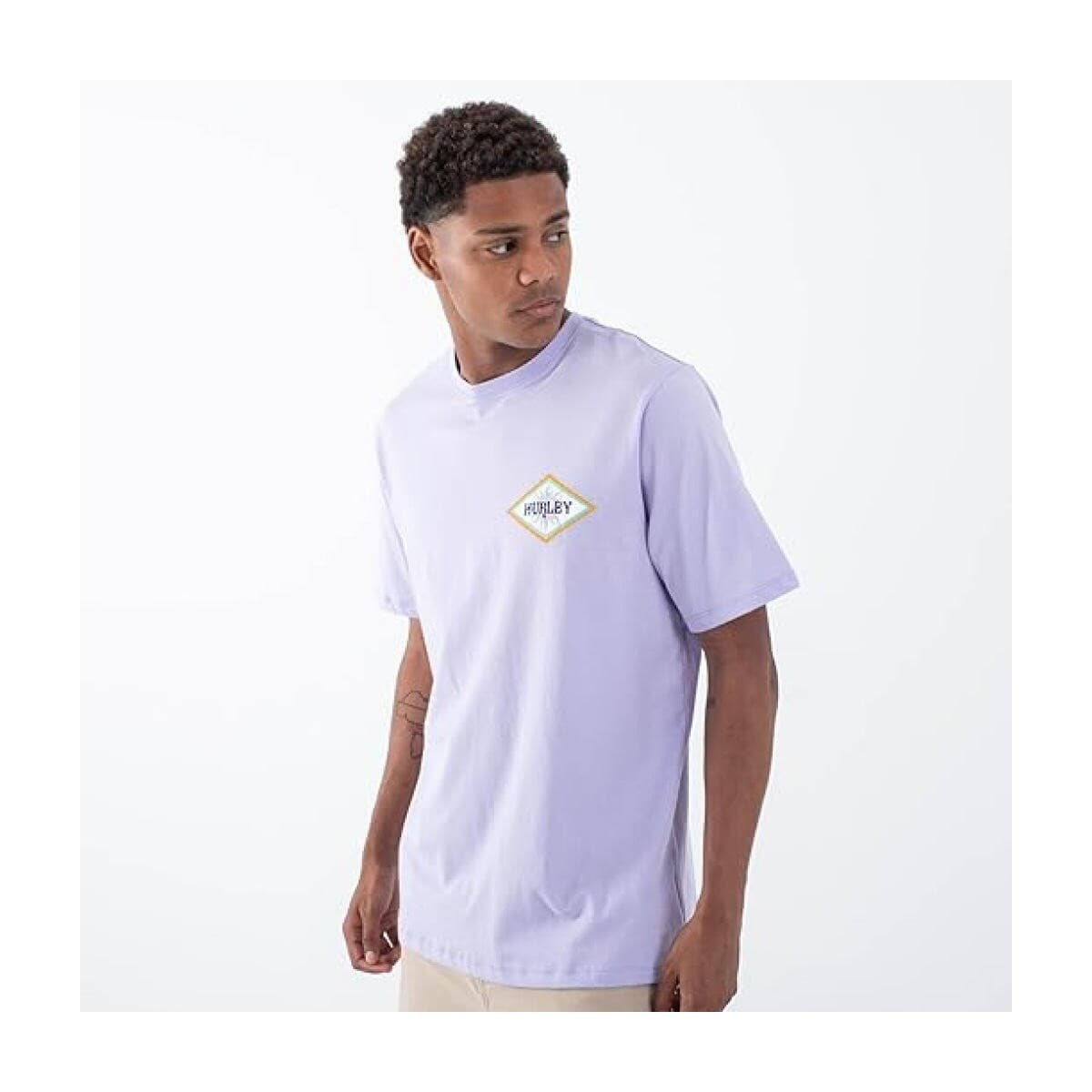 Men's T-Shirts Hurley Purple