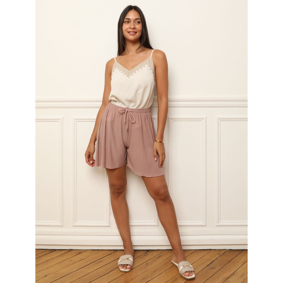 Women's Shorts La Modeuse Pink