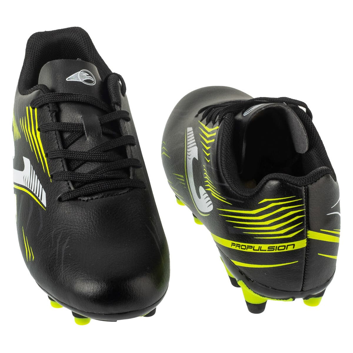 Boys' Football Boots Joma Black