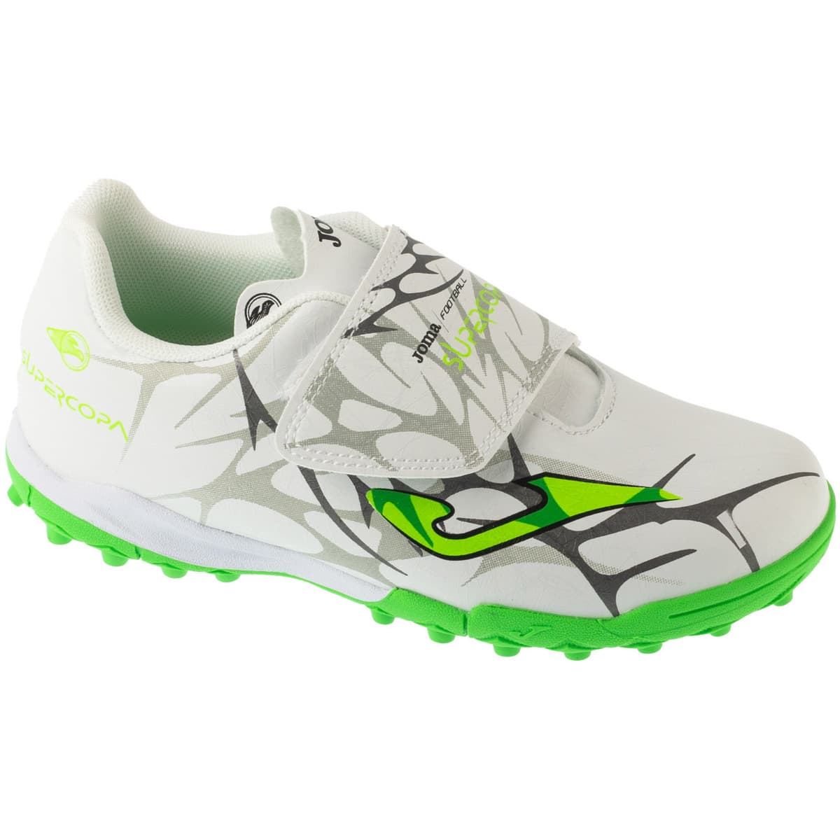 Boys' Football Boots Joma White