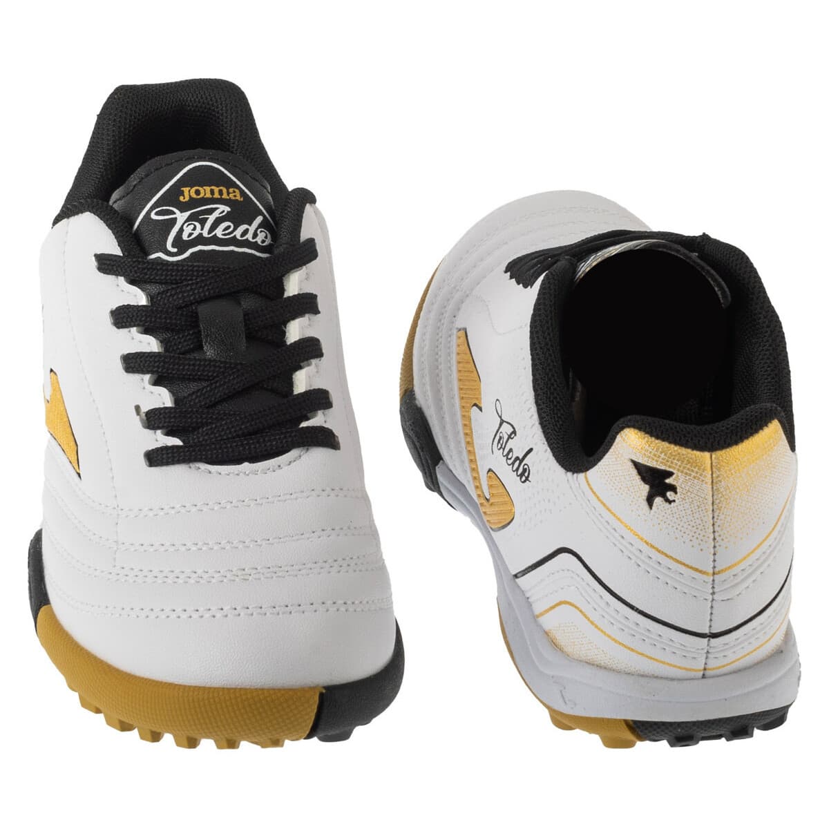 Boys' Football Boots Joma White