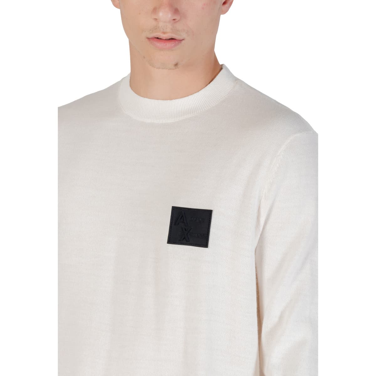 Men's Sweaters EAX White