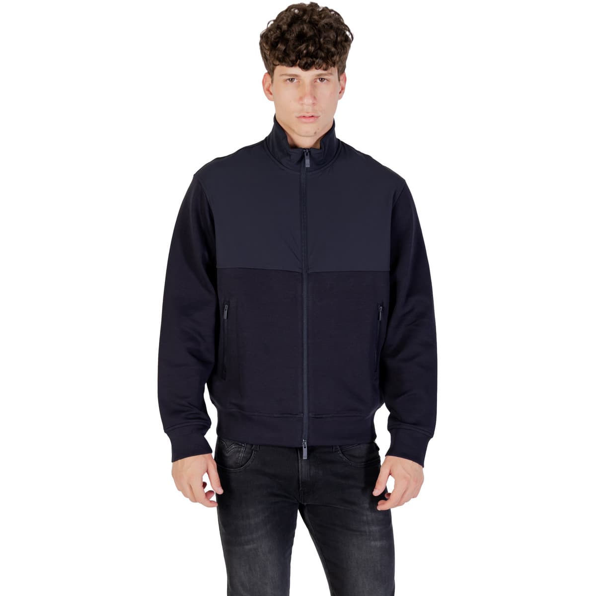 Men's Sports T-Shirts EAX Blue