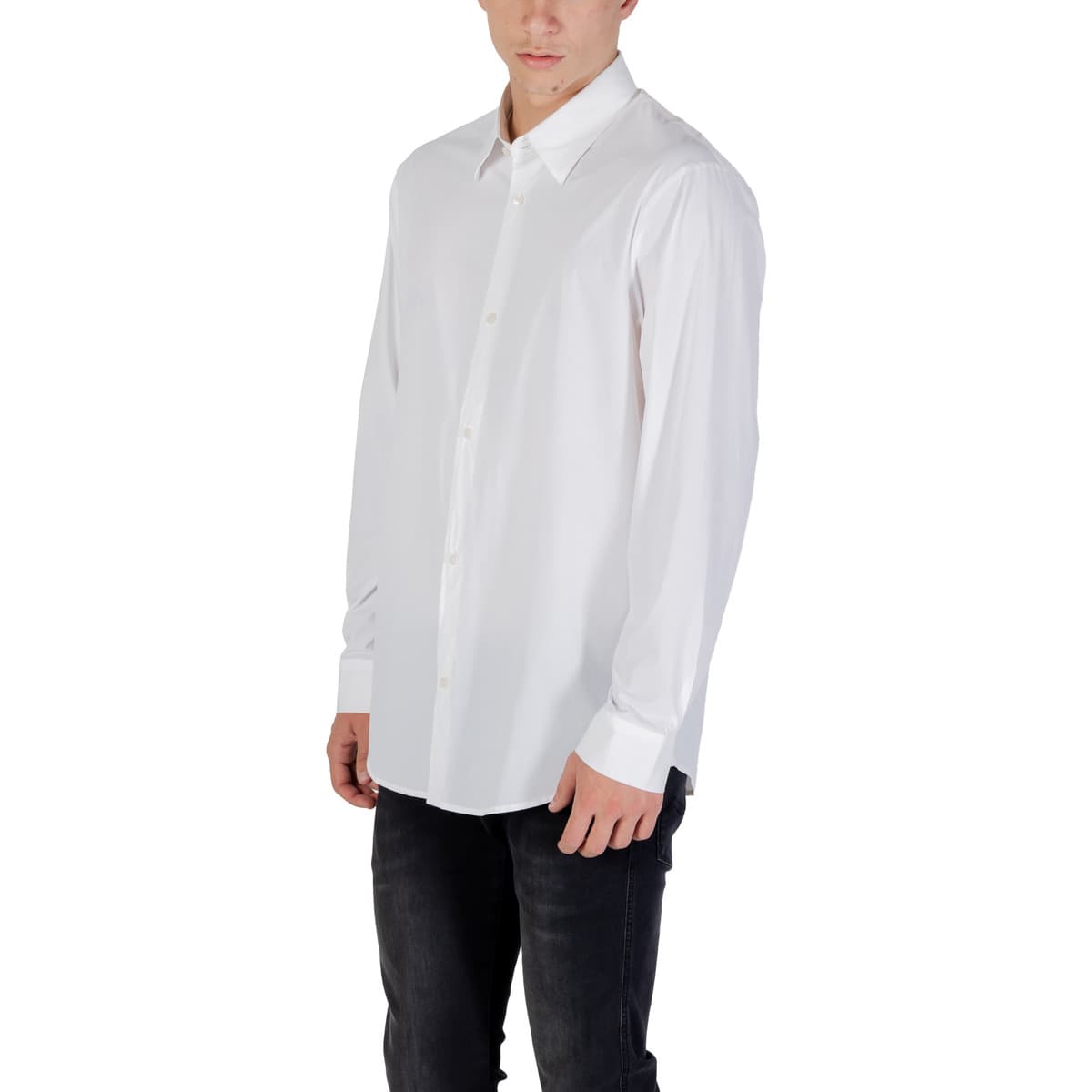 Men's Shirts EAX White