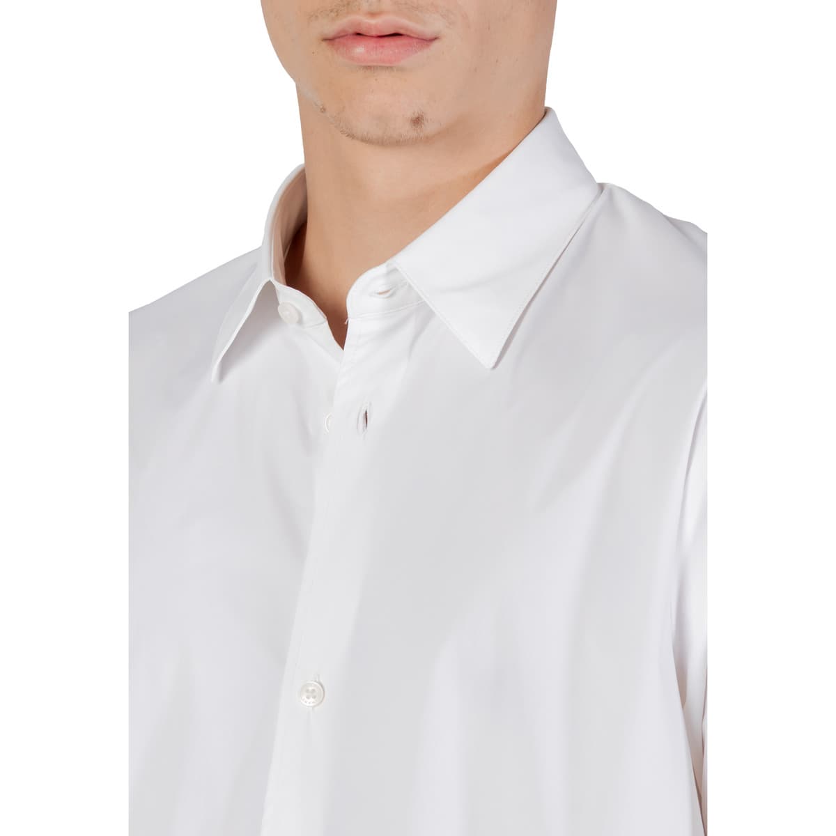 Men's Shirts EAX White