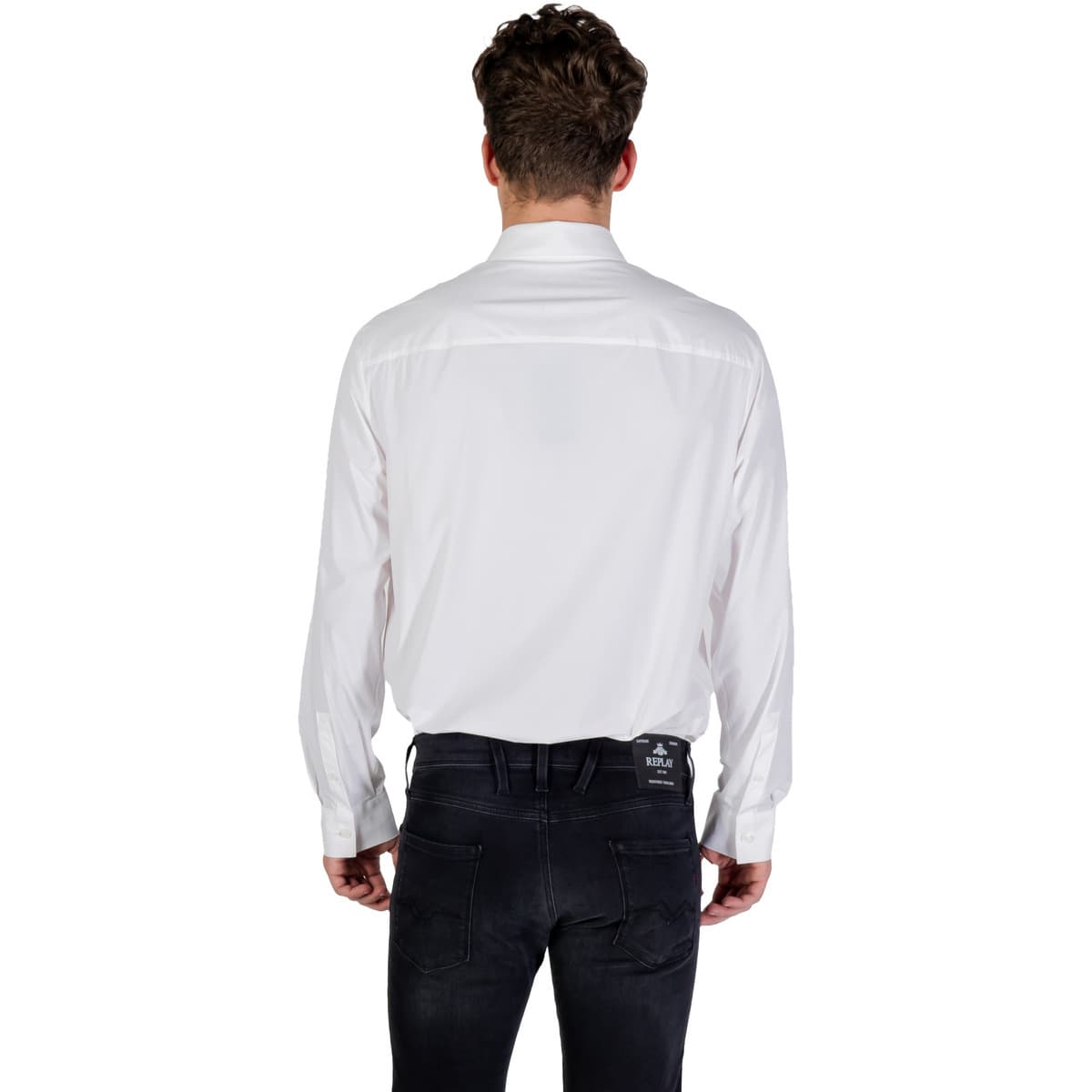 Men's Shirts EAX White
