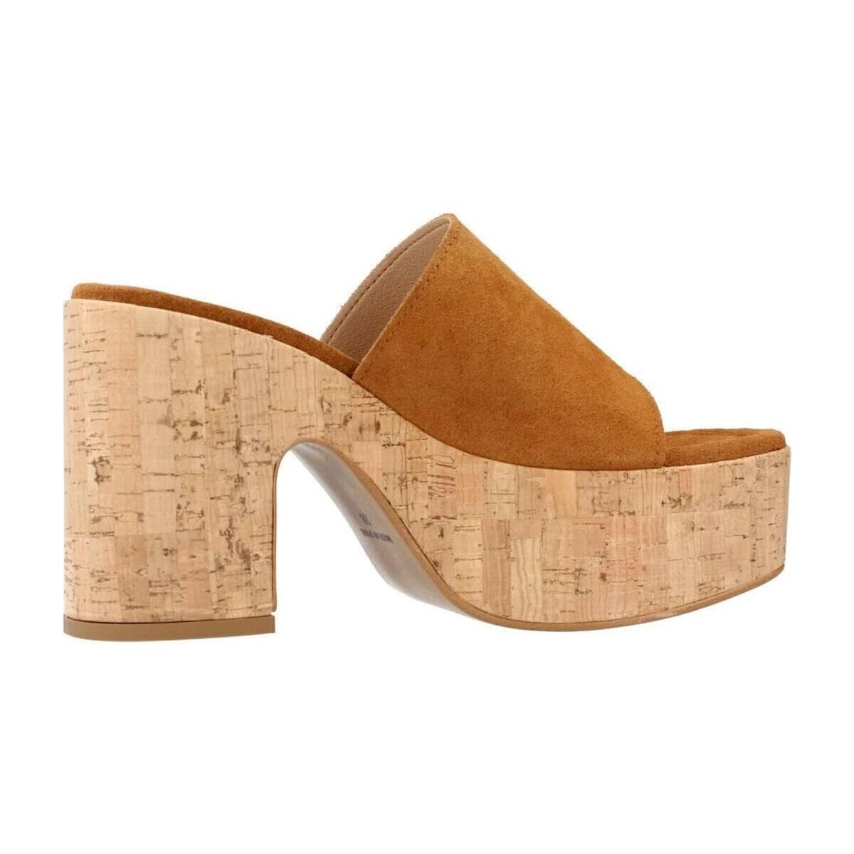 Women's Clogs Yellow Brown