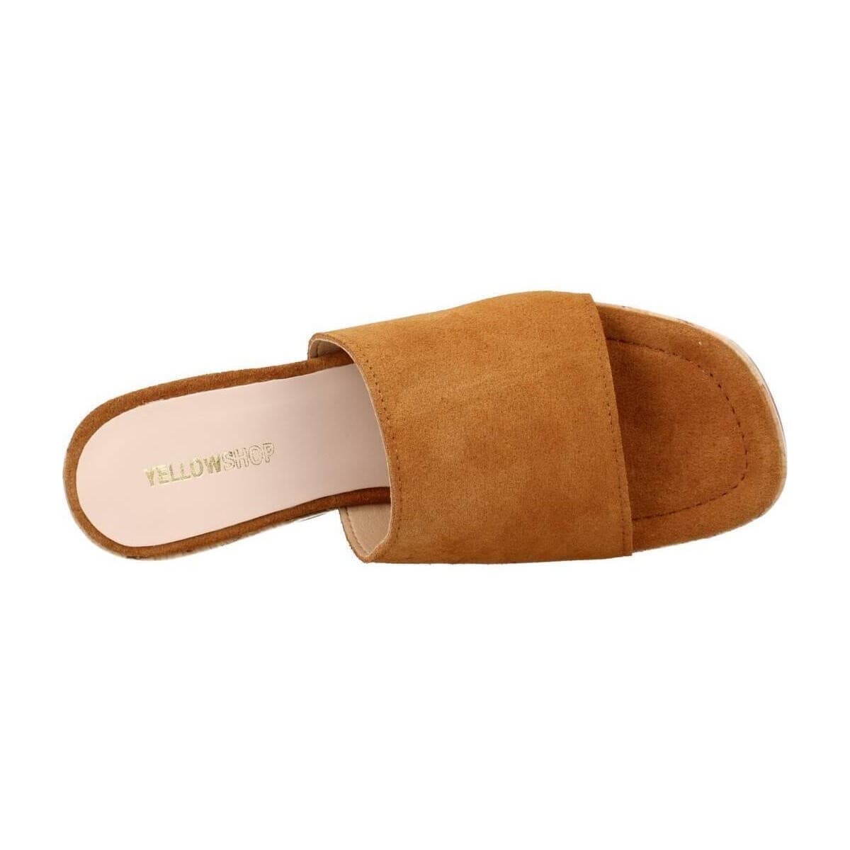 Women's Clogs Yellow Brown